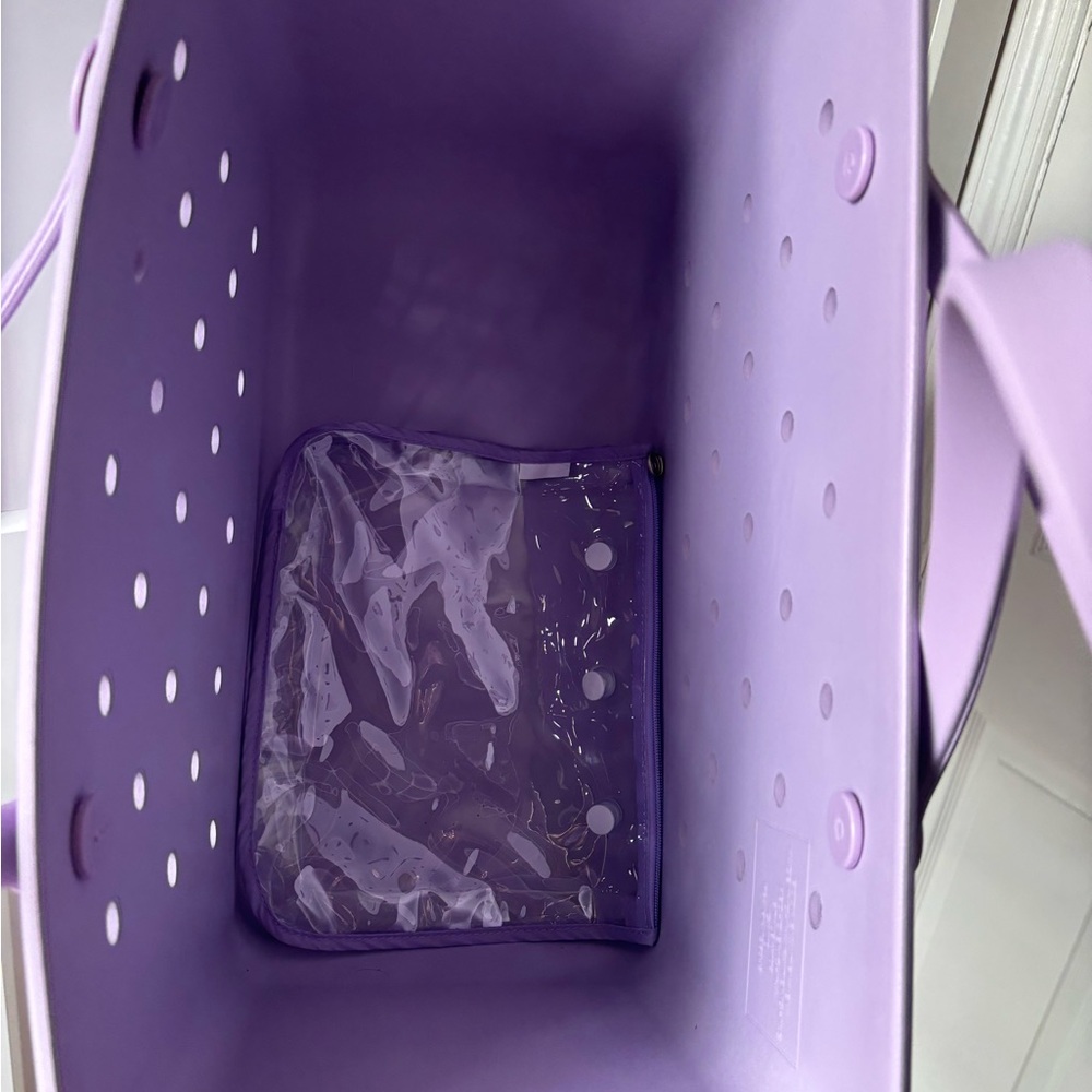 BOGG BAG Lavender Purple Perforated Tote - Picture 3 of 7